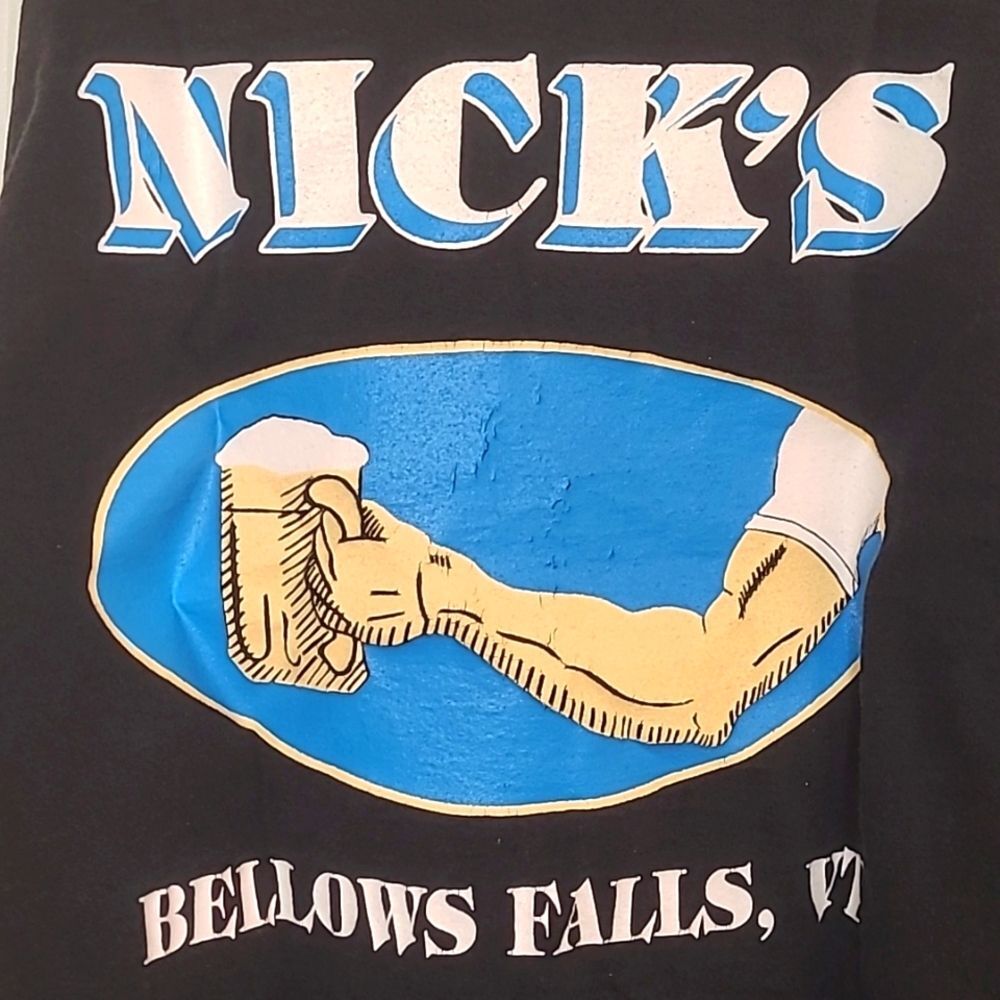 Graphic Tee - Nick's Bar TShirt - Early 2000's